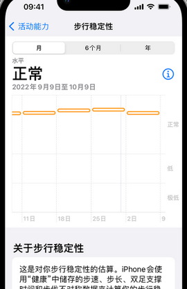 港口镇iPhone手机维修如何在iPhone开启'步行稳定性通知'