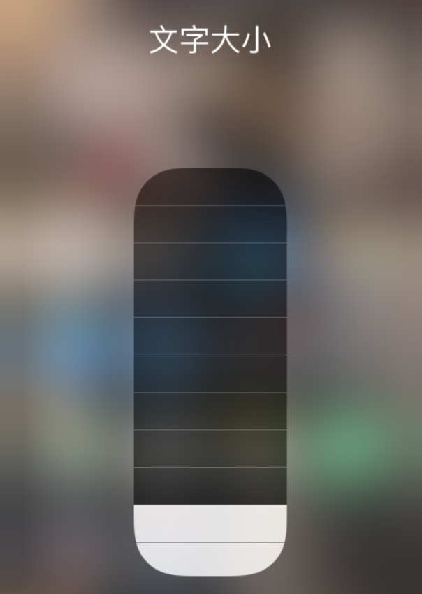 港口镇苹果手机维修分享小技巧：在 iPhone 控制中心快速调节字体大小 