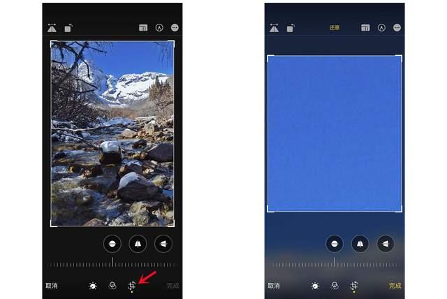 港口镇苹果手机维修分享iPhone手机如何使用裁剪功能隐藏照片 
